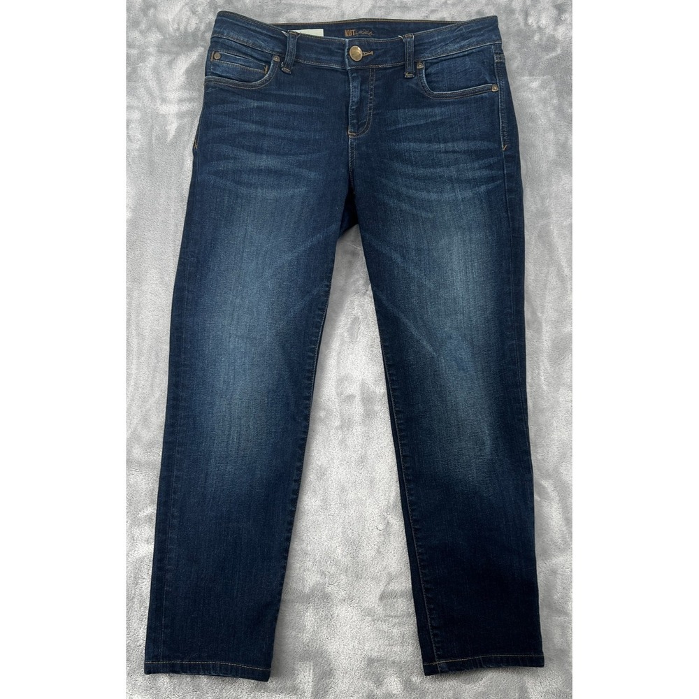Kut from the Kloth Diana Skinny Jeans Womens 34x26 Blue Stretch Denim